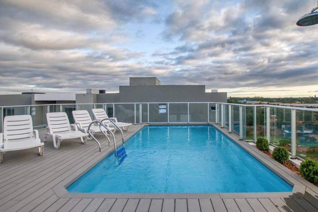 A Estrenar! Apartamento Con Pileta Zona Aeropuerto Wifi 200Mg Asuncion Bagian luar foto